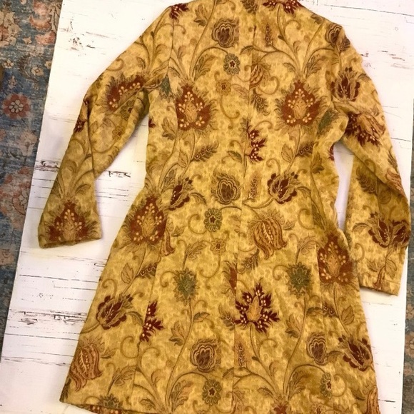 tapestry brocade overcoat - Picture 2 of 6